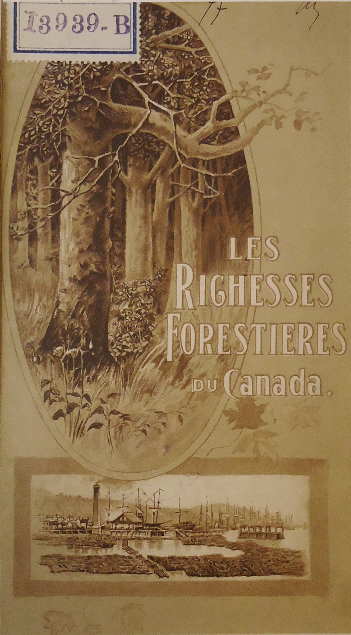 Exposition internationale de Paris, 1900: La richesse forestiere du Canada.