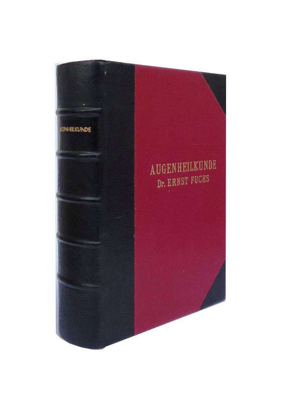 Lehrbuch der Augenheilkunde. Neu bearbeitet von Adalbert Fuchs. Achtzehnte verbesserte Auflage.