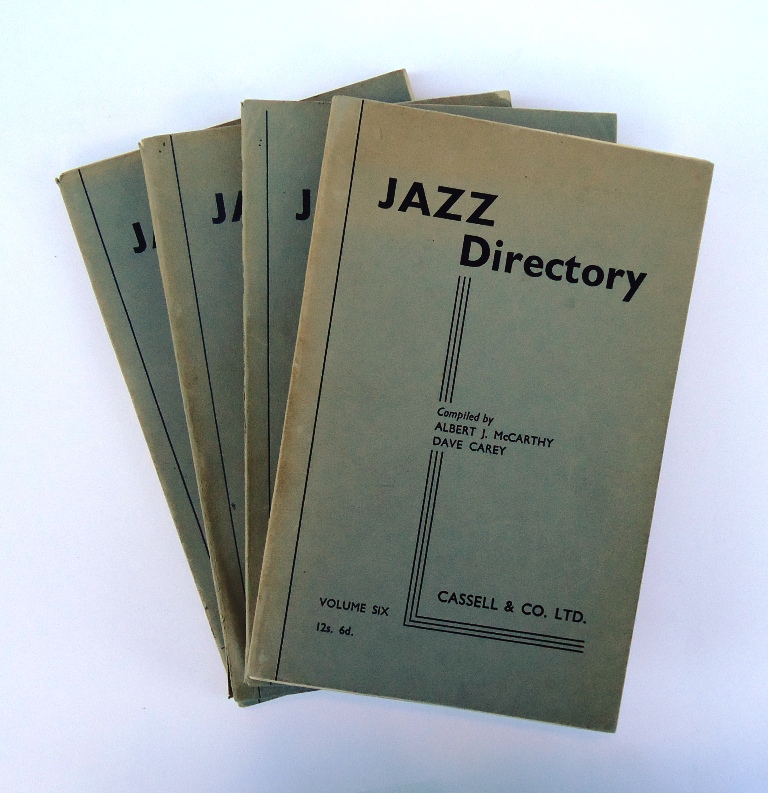 The Directory of Recorded Jazz and Swing Music. 4 vol. (2, 3, 4, 6).