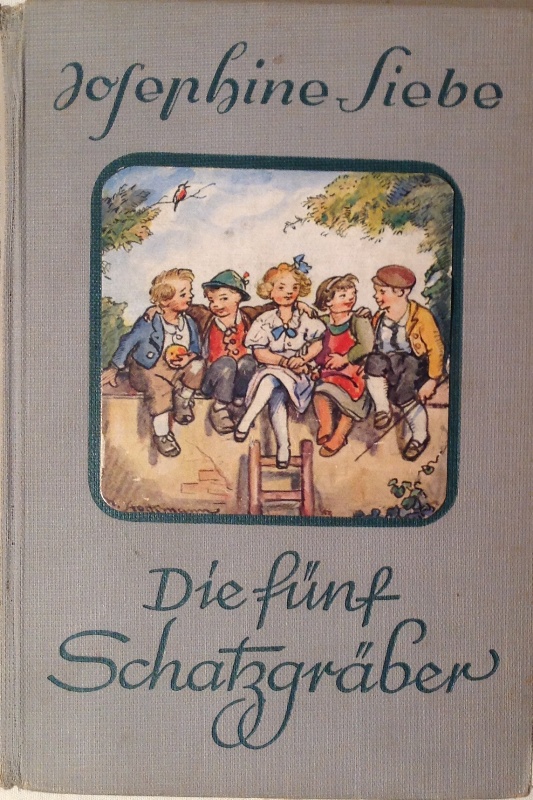 Die fünf Schatzgräber. Lustige Kindergeschichte aus einer Kleinstadt. Sechste Auflage.