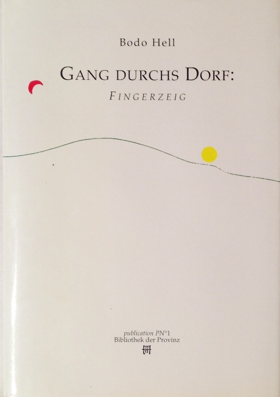 Ganz durchs Dorf: Fingerzeig. Herausgegeben von Franz Krahberger.