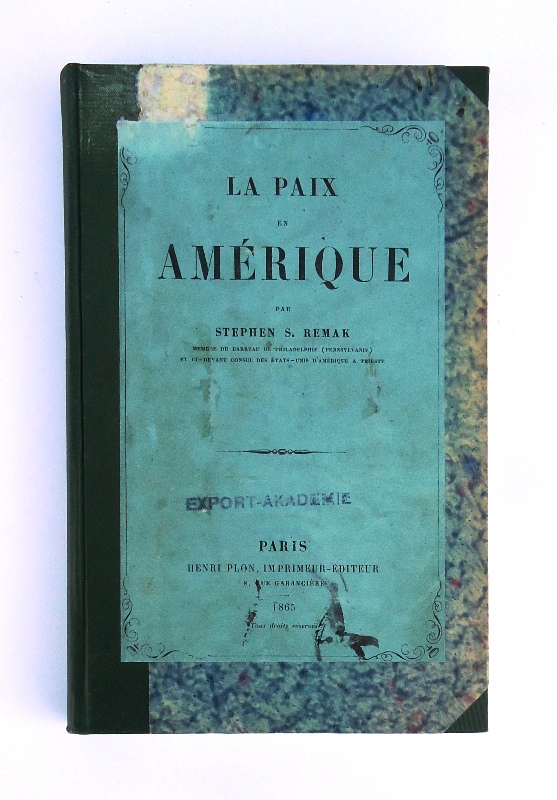 La Paix en Amérique.