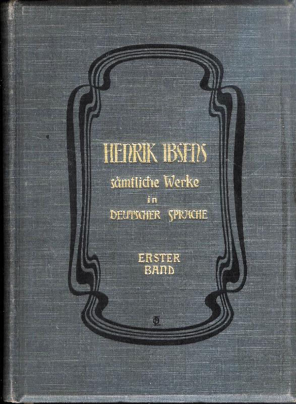 Sämtliche Werke in deutscher Sprache. Durchgesehen und eingeleitet von Georg Brandes, Julius Elias, Paul Schlenther. 7 (von 10) Bde. Deutsch von Christian Morgenstern, Emma Klingenfeld, Marie von Borch u.a.