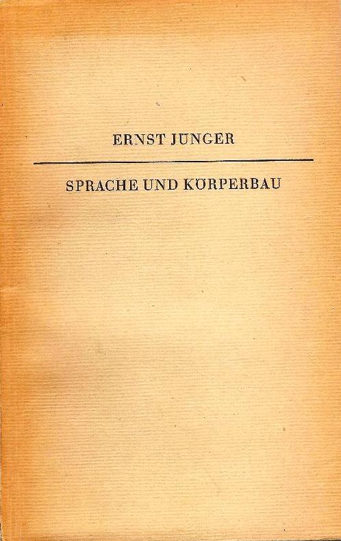 Sprache und Körperbau.