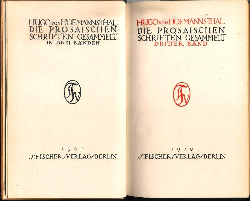 Die prosaischen Schriften gesammelt. 3. Band (von 3). 4. - 5. Auflage.