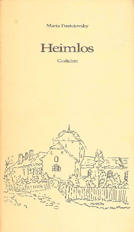 Widmungsexemplar - Heimlos. Gedichte. Mit einer Einführung von Ernst Valentin.