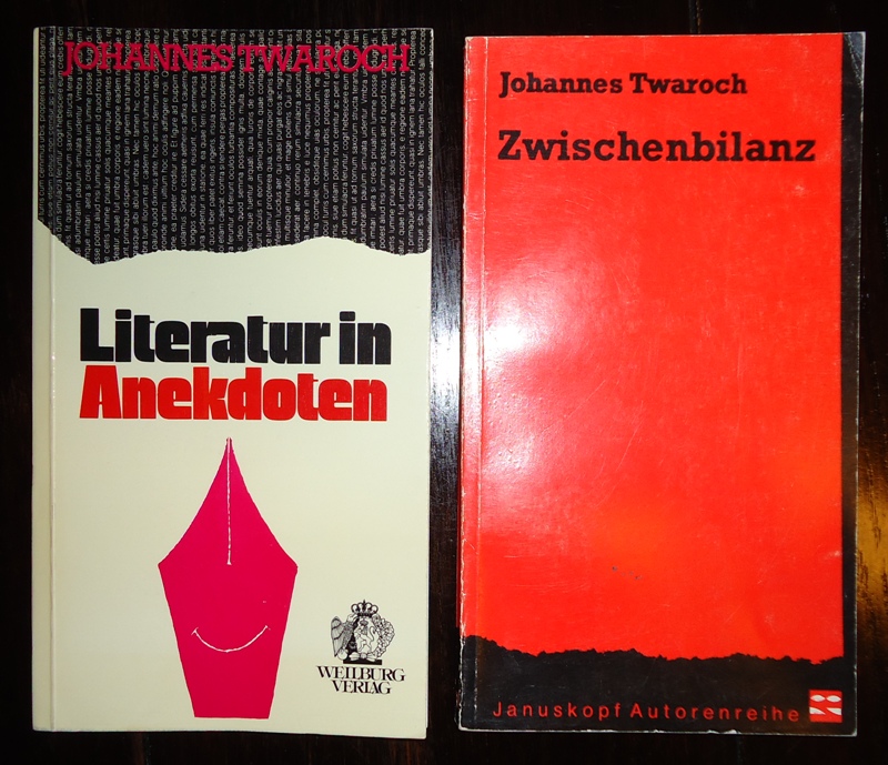 2 Bände - 1. Literatur in Anekdoten. - 2. Zwischenbilanz.