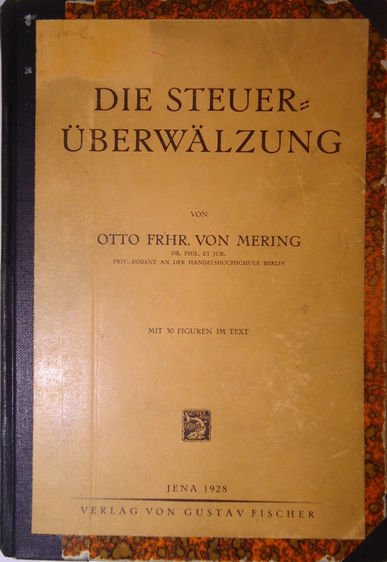 Die Steuerüberwälzung.