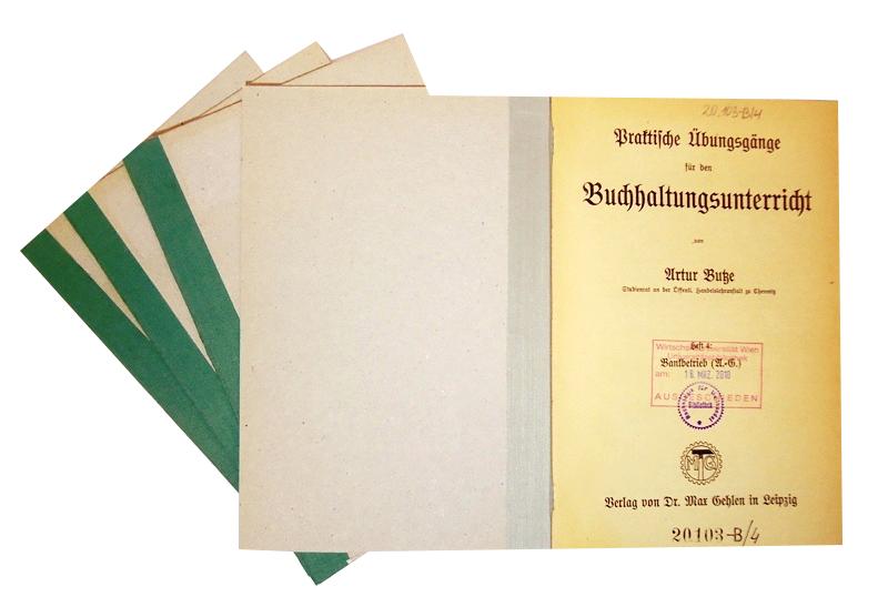 Praktische Übungsgänge für den Buchhaltungsunterricht. Bd. 1-4.