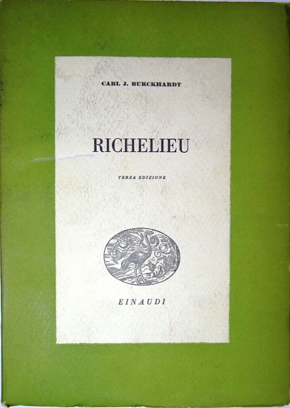 Richelieu. Traduzione di Bruno Revel. Terza Edizione.