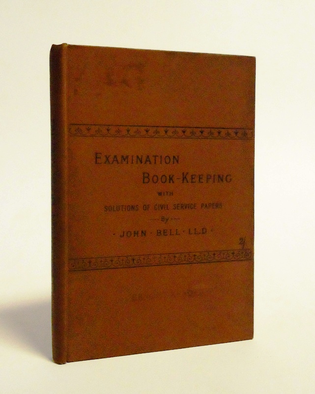 Chambers´s Examination Book-Keeping with Civil Service and other Papers fully solved.