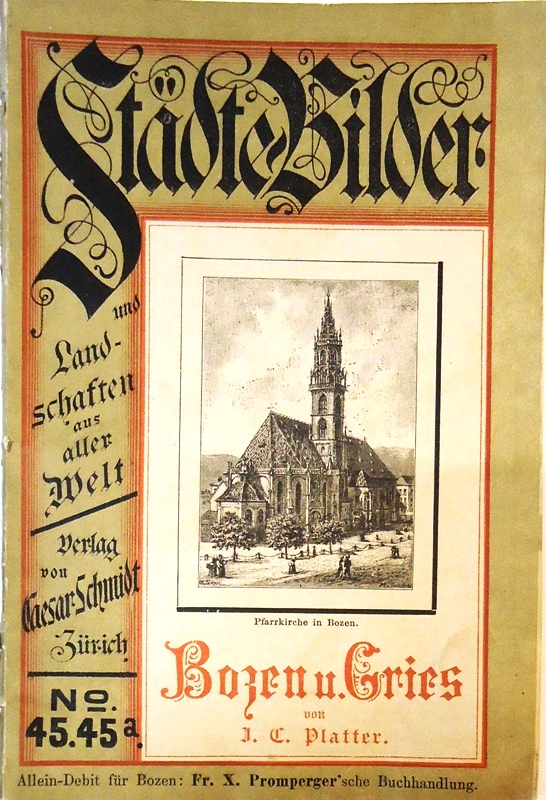 Bozen-Gries und Umgebung.