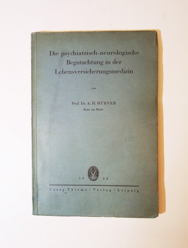 Die psychiatrisch-neurologische Begutachtung in der Lebensversicherungsmedizin.