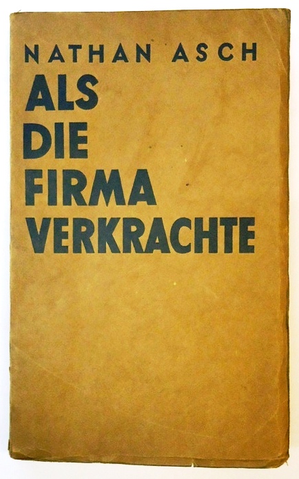 Als die Firma verkrachte.