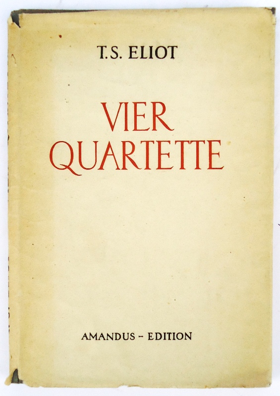 Vier Quartette. Deutsche Nachdichtung von Nora Wydenbruck.