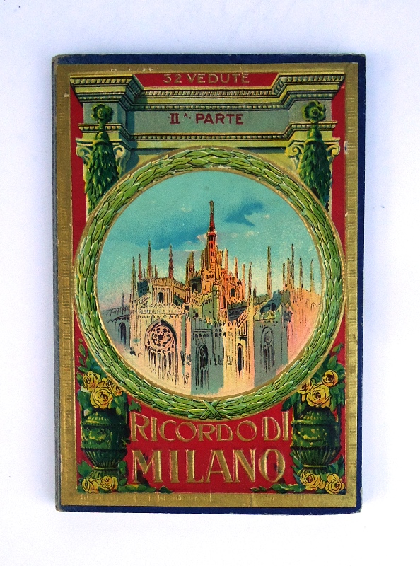 Riccordo di Milano. Photo-Leporello. 32 Vedute.