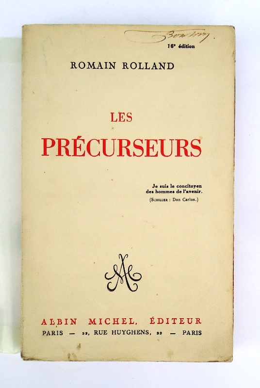 Les precurseurs.