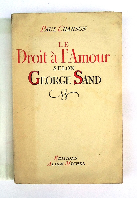 Le Droit à l´Amour selon George Sand.