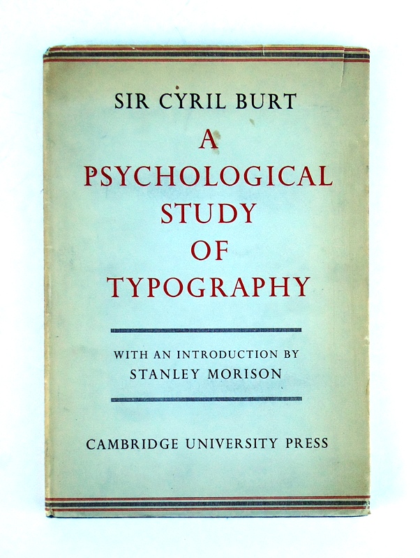 A Psychological Study of Typography.