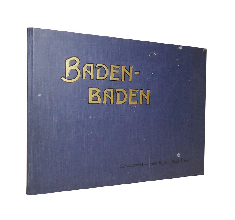 BADEN-BADEN ALBUM. Stadt- und Landschaftsbilder. 42 Original-Aufnahmen nach der Natur. (= Kölblin's Album, Ausgabe A).